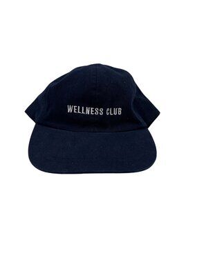 On 34th Navy Blue Fabric Wellness Club Hat